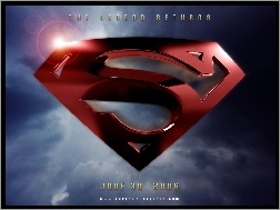 niebo, logo, Superman Returns, znak